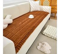 Fundas de sofá de pana: fundas súper lavables y antideslizantes, y protectores de muebles para mascotas, diseño de rayas de 1 pieza.