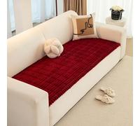 Fundas de sofá de pana: fundas súper lavables y antideslizantes, y protectores de muebles para mascotas, diseño de rayas de 1 pieza.