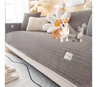 Fundas De Sofá De Pana: Fundas Súper Suaves Y Cálidas para Sofás Seccionales De 2, 3 O 4 Plazas Y En Forma De L.(1,Pillowcover45*45cm)