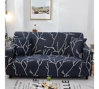Fundas de sofá Funda de sofá muy elástica Fundas supersuaves para sofás de 1 2 3 4 plazas Fundas de sofá estampadas Cojín universal para sofá Funda de sofá antidesli(Size:3 Seater (190-230cm),Color:K)