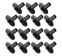 Fundas de Soporte para Platillos, Funda de Platillo de Tambor Resistente Al Desgaste de Plástico de 15 Piezas Duradera para Instrumento de Percusión