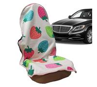 Fundas de toalla para asiento de coche, protector de asiento de tela para coche, protector de cubo impermeable, cubierta frontal de toalla antideslizante con patrones para coches, SUV, camiones