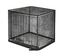 Fundas de unidad de aire acondicionado para exteriores, malla impermeable, transpirable, para exteriores, otoño, invierno, lluvia, viento, aire acondicionado