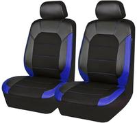Fundas delantareras Asientos Coche para Citroen C1 c1 Live/Feel/Millenium/Shine 5-Doors 2005-2022, Impermeable Transpirable Protector de Asiento Protector Interior Accesorios,Black-Blue