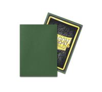 Fundas Dragon Shield Matte: Las fundas para cartas MTG son suaves y resistentes, compatibles con cartas Pokemon y Magic The Gathering, 100 CT, Verde bosque