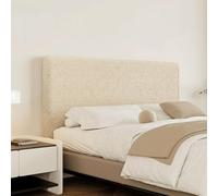 Fundas Elásticas De Lino para Cabeceros De Cama Matrimoniales, Queen Y King Size - Funda Protectora Gruesa, Antideslizante Y A Prueba De Polvo. Khaki Cal King:67-74''