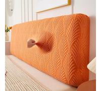 Fundas Elásticas For Cabeceras De Cama Tamaño Queen/King, Funda Protectora Antipolvo, Renueva Y Protege Tu Cabecera, Funda De Fácil Instalación.(Orange,86.6in)
