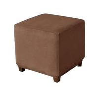 Fundas elásticas for taburetes cuadrados, duraderas, elásticas, de jacquard, antideslizantes, lavables, reutilizables, no se decoloran, fáciles de limpiar, protector de asiento for el hogar, cocina, b