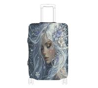 Fundas elásticas grandes para maletas, resistentes a los arañazos, accesorios de viaje, para equipaje de 18 a 32 pulgadas, Archers Game Anime Girl, M 22-24 in