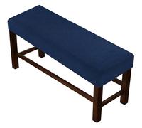 Fundas Elásticas para Bancos De Comedor, Cubiertas Ajustables De Piano para Mesa Interior, Fundas Asiento Desmontables - Se Adaptan A La Mayoría De Rectangulares(Blue a,XS:26-31"/65-80cm)