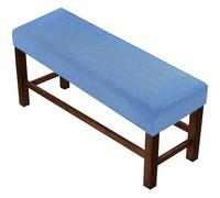 Fundas Elásticas para Bancos De Comedor, Cubiertas Ajustables De Piano para Mesa Interior, Fundas Asiento Desmontables - Se Adaptan A La Mayoría De Rectangulares(Blue b,M:56-63"/140-160cm)