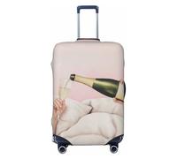 Fundas elásticas para equipaje de viaje caprichosas y acogedoras, a prueba de polvo, resistente a los arañazos, para maleta, ajuste de 22-24 pulgadas