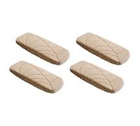 Fundas Elásticas para Reposabrazos de Sillas de Oficina Fundas Extraíbles para Reposabrazos de Sillas de Ordenador Escritorios Y Sillas Gaming 4 Unidades Color Caqui