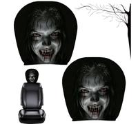 Fundas elásticas para reposacabezas de coche, fundas decorativas delanteras | Funda lavable para reposacabezas de asiento de coche, para tractor, remolque, camión, automóvil, vehículo familiar, SUV, MPV