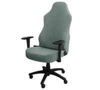 Fundas Elásticas para Silla de Juego, Funda Silla Oficina Protectora Universal, Funda Ergonómica para Silla de Computadora Ordenador Silla Giratoria Reclinables Carreras, No Incluye Sillas (Verde)