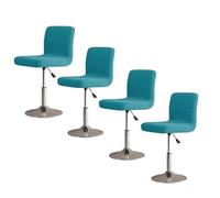 Fundas Elásticas para Taburete De Bar Pack 2/4/6 Funda para Silla con Respaldo, Fundas para Sillas De Comedor EláStica para Taburetes Altos para Bar, Casa, CafeteríA o Fiesta,Fundas Sillas ( Color : #
