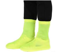Fundas elásticas para zapatos, botines de seda a prueba de arena, antideslizantes, cobertura completa para playa, senderismo, paseos por el desierto, tallas S, M, L (verde fluorescente, S (talla 18-27
