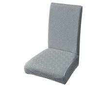 Fundas elásticas resistentes para sillas, laberintos decorativos, patrón de jacquards resistentes, mezcla de poliéster, elásticos para taburetes de bar, sillas de oficina, decoración del hogar, funda