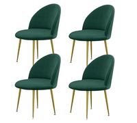 Fundas elásticas universales para sillas de 1/2/4/6 unidades, fundas elásticas para asiento de comedor para taburete redondo, respaldo bajo, fundas para sillas decorativas, diseño de pico de pato