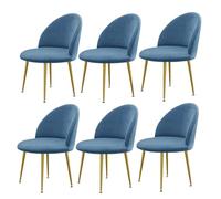 Fundas elásticas universales para sillas de comedor, elásticas, 1/2/4/6 piezas, fundas de asiento redondas con respaldo bajo, diseño duradero de pico de pato, perfecto para decoración del hogar