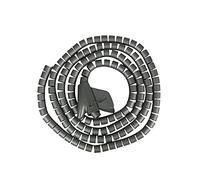 Fundas espirales para cables, Funda for ordenar cables 5 metros PE 15 mm multicolor(Grey)