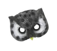 Fundas faciales de Halloween para adultos,Fundas faciales de Halloween | Cubierta facial de búho para niños | Máscara del búho del día de fiesta de la PU, apoyos animales de Cosplay del modelo para la