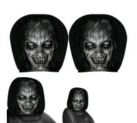 Fundas Fantasma Para Reposacabezas De Coche 2 Piezas De Decoración Interior