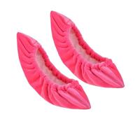 Fundas for botas de patinaje artístico, protectores contra fugas, fundas rizo lavables for jóvenes y adultos(Pink XXXL)