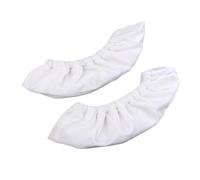 Fundas for botas de patinaje artístico, protectores contra fugas, fundas rizo lavables for jóvenes y adultos(White L)