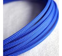 Fundas for Cables de Pet de 10 m: Protector expandible de Piel de Serpiente for Cables, ignífugo y Personalizable.(Blue,16mm)