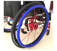 Fundas for llantas de empuje for sillas de ruedas, accesorios for sillas de ruedas, fundas for llantas de empuje for sillas de ruedas, 1 par de fundas antideslizantes y resistentes al desgaste (Color