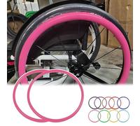 Fundas for llantas de silla de ruedas, cubiertas for neumáticos for silla de ruedas, empuñaduras for llantas de silla de ruedas, cubierta for rueda trasera for silla de ruedas, antideslizantes y resis
