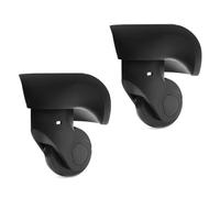 Fundas for Maletas,Ruedas for Equipaje,1 par de Ruedas for Equipaje Kit de reparación de herrajes for Ruedas de Repuesto for Maletas Rueda giratoria de 360 Grados Rueda Resistente(W001 Large)