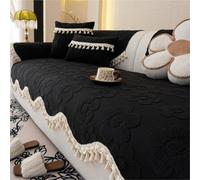 Fundas for sofá Protector de Muebles Antideslizante seccional for sofá(Negro,70 * 120cm)