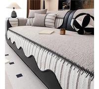 Fundas for sofá, tapete Suave y Transpirable for sofá, Funda Protectora Antideslizante for Muebles for decoración de Sala de Estar y Dormitorio(Coffee,70 * 210cm)