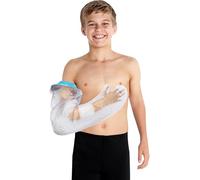 Fundas impermeables de pierna para regadera, protector de brazo para niños, protector de brazo para el baño, reutilizable, bolsa seca, Kids Arm Protector(long), Brazo para niños (largo).