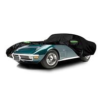 Fundas Impermeables de Repuesto para Corvette C3 1968-1982, 6 Capas para Todo Tipo de Clima, Ajuste Personalizado con Puerta de Cremallera, protección para Nieve, Lluvia, Polvo, Granizo (C3)