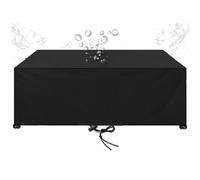 Fundas impermeables for muebles de exterior. for jardín 350x330x80cm, fabricadas en tela Oxford resistente. for mesas y sillas(390x220x70cm)