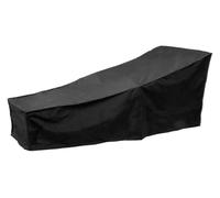 Fundas impermeables para muebles de exterior, 2 fundas protectoras para tumbonas y reclinables para jardín, patio, se adapta a 210 x 75 x 40/80 cm