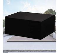 Fundas impermeables para muebles de jardín de alta calidad, 240 x 140 x 90 cm, resistente 420D, rectangular y cuadrada, protección de mesa para exteriores, tela Oxford, resistente a los rayos UV y a