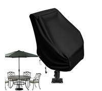 Fundas impermeables para sillas | Fundas para muebles de exterior | Protectores de silla de tela Oxford a prueba de polvo, fundas de muebles de exterior de tela Oxford con respaldo de poliuretano