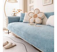 Fundas Impermeables para Sofás Seccionales, Fundas Lavables para Sofás, Protector De Muebles Duradero para Sala De Estar Y Mascotas, Ajuste Universal, Resistente Al Blue 45x45cm Cushion Cover