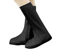 Fundas impermeables para zapatos de lluvia para hombres y mujeres, fundas para zapatos al aire libre, reutilizables, impermeables, ligeras, protectores portátiles para botas con cremallera lateral