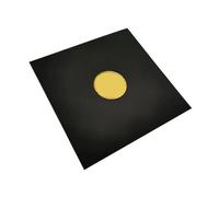 Fundas interiores de vinilo, Fundas Interiores De Papel Kraft Compuesto, Cubiertas Exteriores Cartón, Paquete 10, Multicolor, 12 Pulgadas(12in Black Hole)