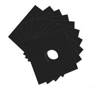Fundas interiores para discos de vinilo, fundas de papel sin ácidos de 12 pulgadas para discos LP, fundas protectoras blancas para álbumes, paquete de 10 unidades para almacenamiento de colección de