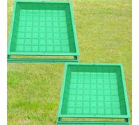 Fundas invisibles para alcantarilla de 40100 cm, diseño de césped de resina para jardín y jardín, ideal para zonas al aire libre