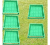 Fundas invisibles para alcantarillas de resina, paquete de 5 unidades, 40100 cm, impermeables, para paisajes, estéticas, cubiertas para macetas y macetas