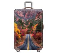 Fundas Maletas De Viaje,Cielo Estrellado Arquitectura Funda para Maleta De Viaje,Funda Maleta Protectora 18-32 Pulgadas,Luggage Cover para Maletas,contra Rozaduras Y Polvo (Color 1,S(18-21inch))