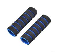 Fundas Manillar para moto Espuma para suave 4 Colores Disponibles(Black + Blue)