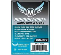 Fundas Mayday Games Mini Euro Card Sleeve 45x68 mm (100 unidades)